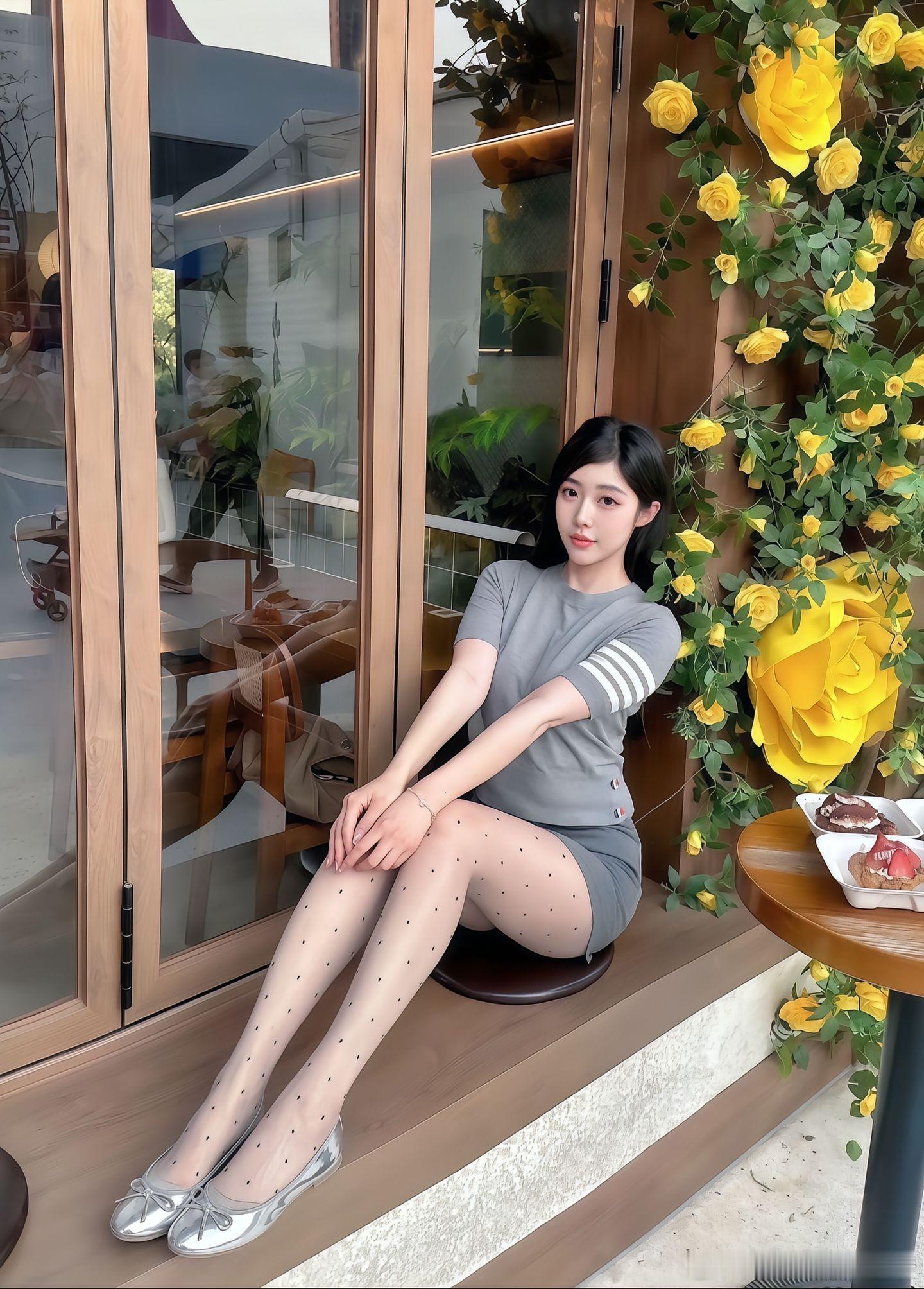 波点灰丝的可爱～​​​