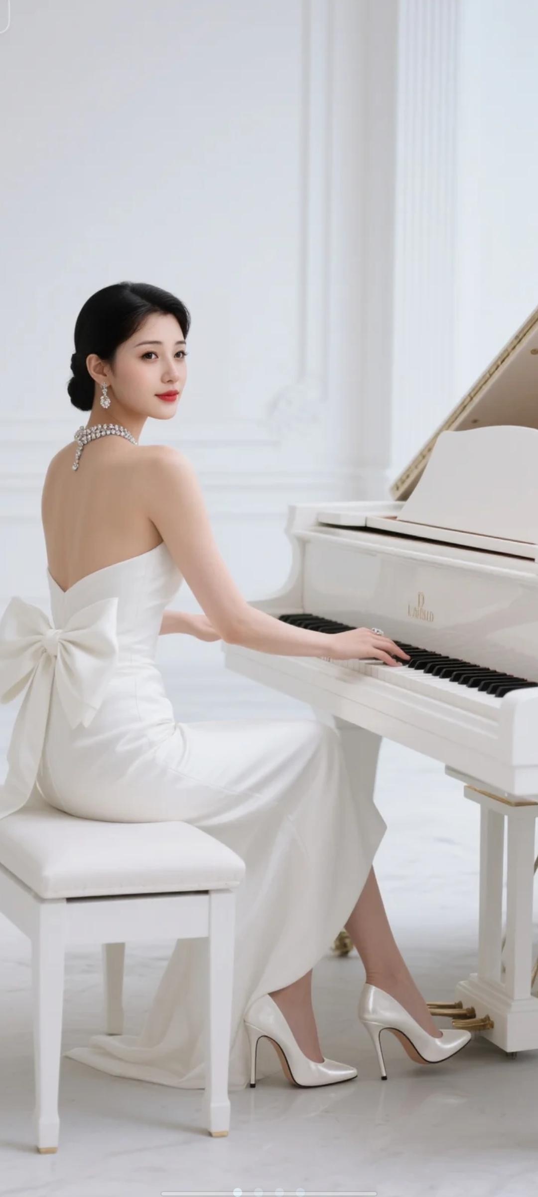 快看快看！多漂亮的小姐姐！