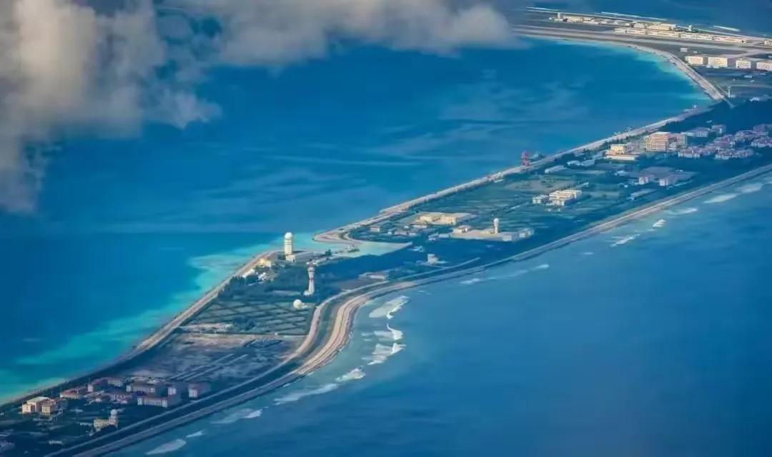 中国填海造陆之<em>美济岛</em>，见证中国崛起