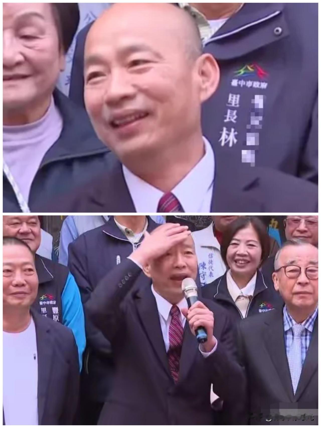 台“立法院长”韩国瑜称“国民党主席郑丽文在法鼓山敲钟时突然颤抖”是代表有感应，他