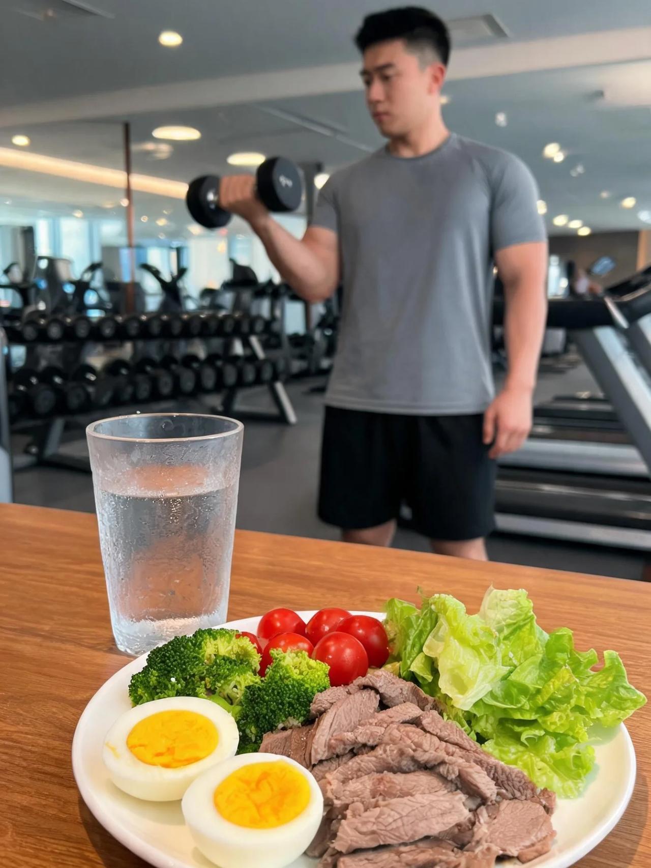 一位健身教练说：​“饿了就吃生菜，饿了就吃黄瓜，饿了就吃苹果，饿了就吃馒头，饿了