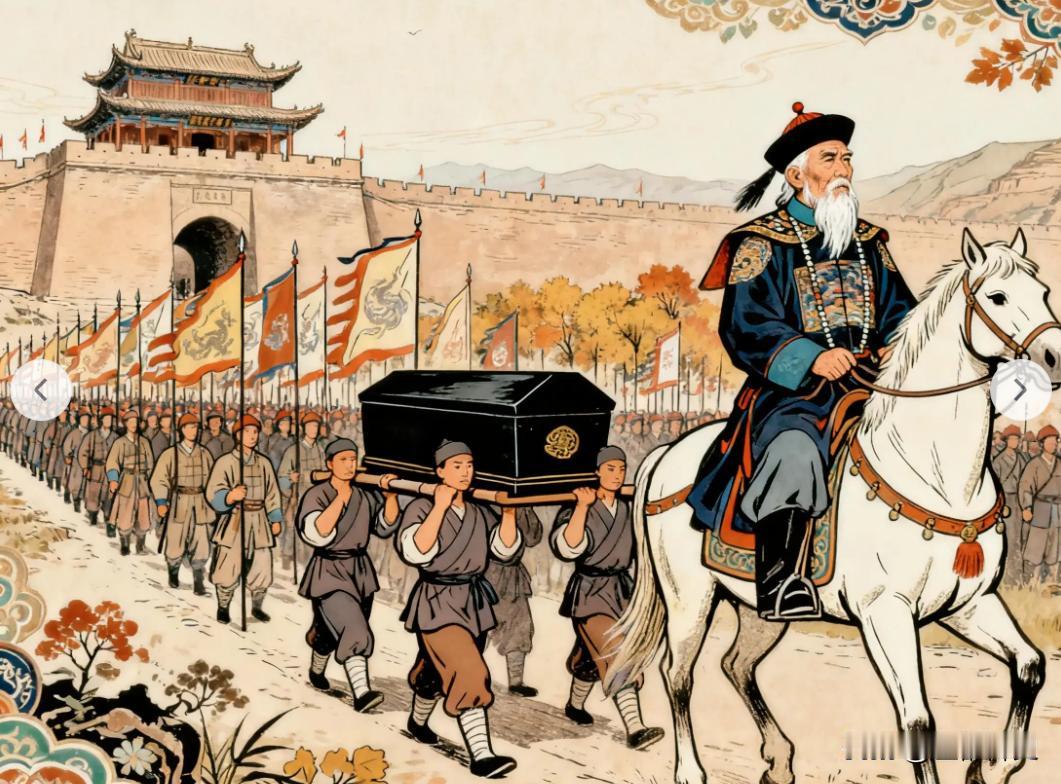 只要谈到左宗棠，必会论及他收复新疆之功，同时被提及的还有一个高大上的词“抬棺出征