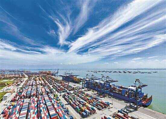 去年广州港货物吞吐量破6.96亿吨