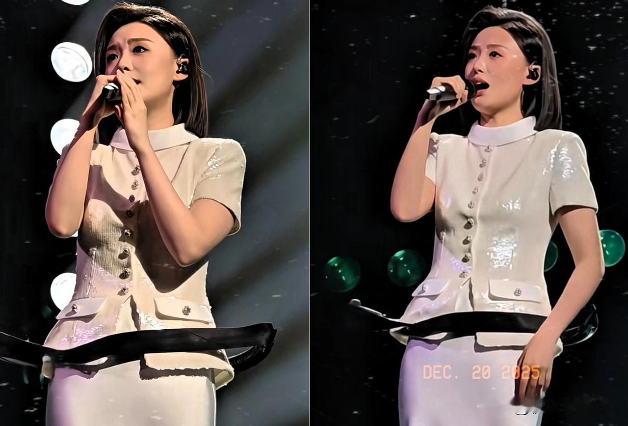 昨晚徐子尧那场演唱会你们有多少人看，我是真没看懂这造型逻辑，大家留意到她腰上