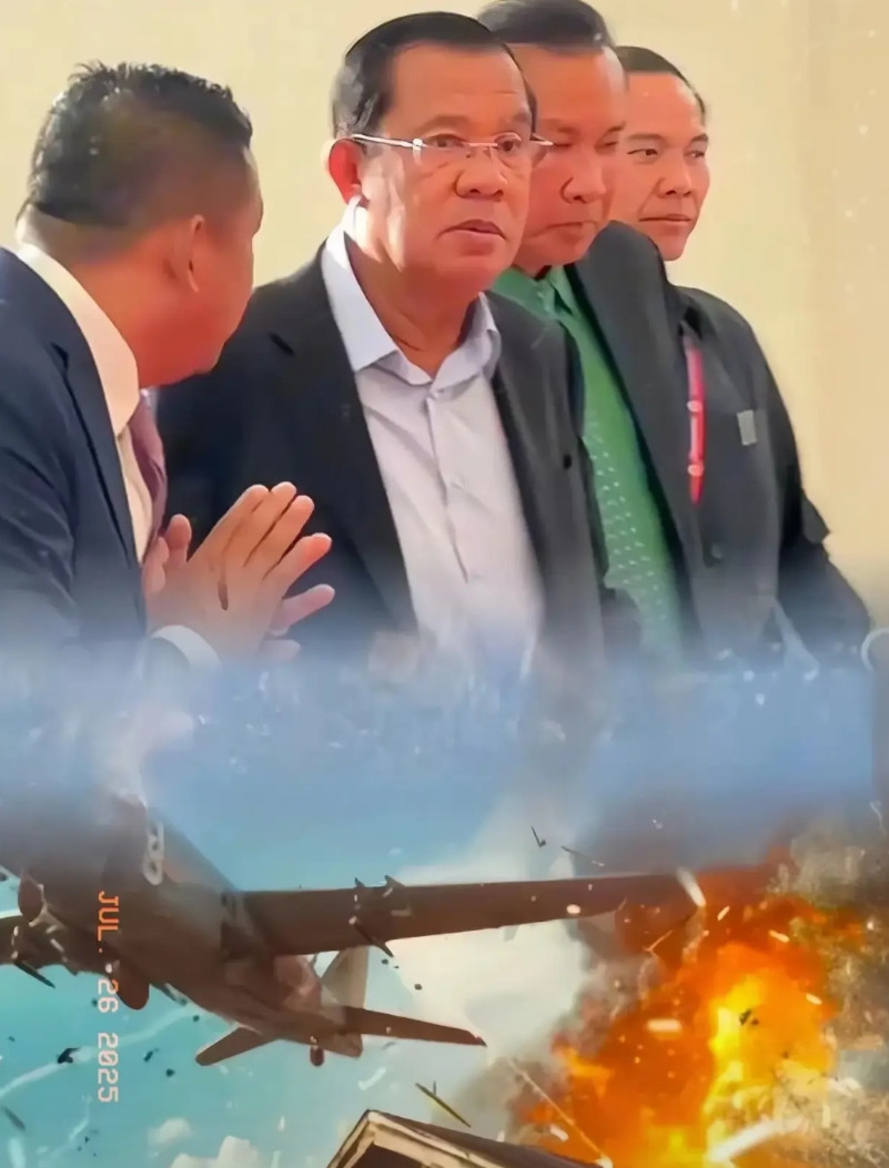 柬埔寨现在是一对二（泰国+老挝）干，已经上了大漂亮的当。可以说，被人卖了，不