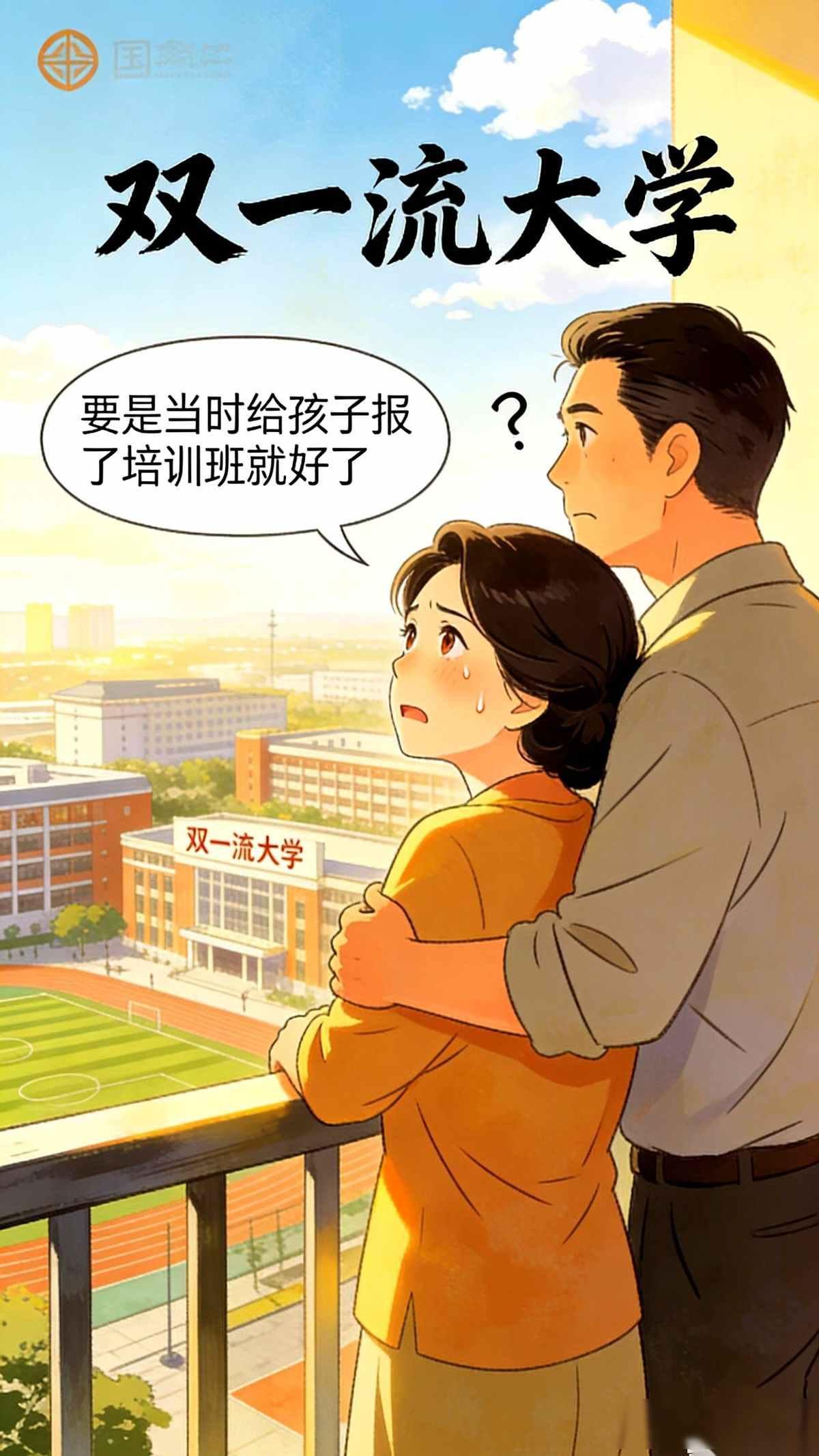 同事家孩子，高中三年砸了三十万补课费，去了个211的中外合作。我家呢？一分没花。