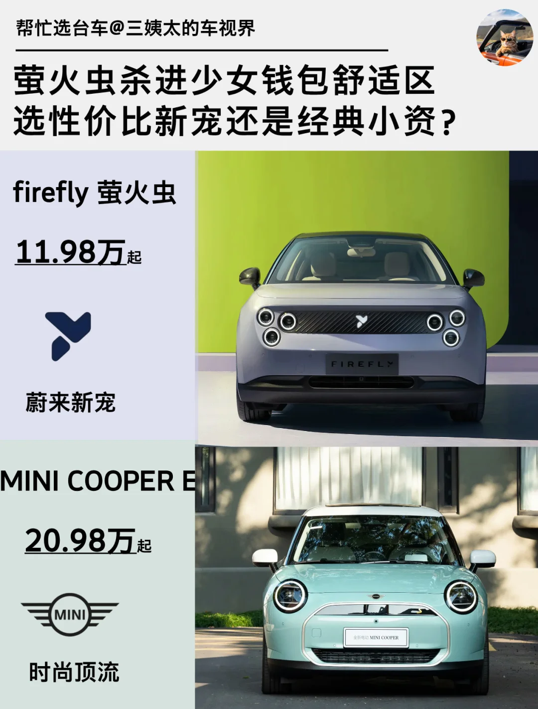 精致小车极限二选一🤔