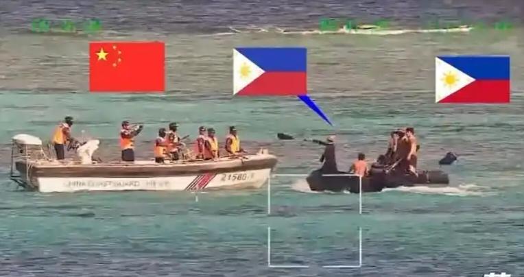 央视这次提出了一个好问题：为什么菲律宾没完没了的在南海对着我们挑衅和炒作。参加讨