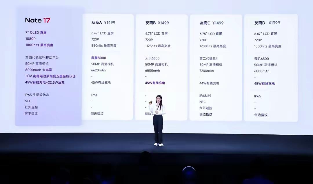 红米Note17发布会上，华为畅享90Plus竟然是同档跑分最高的那个，发生了