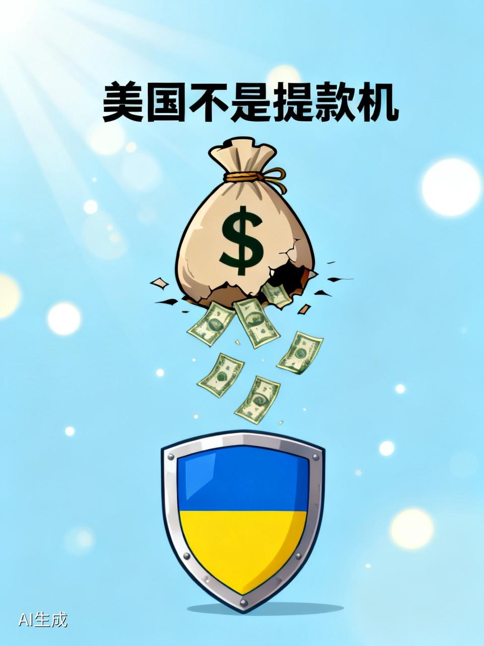 所以泽连斯基想把美国当提款机，简直痴心妄想。因此，泽连斯基被怼就可以理解了。