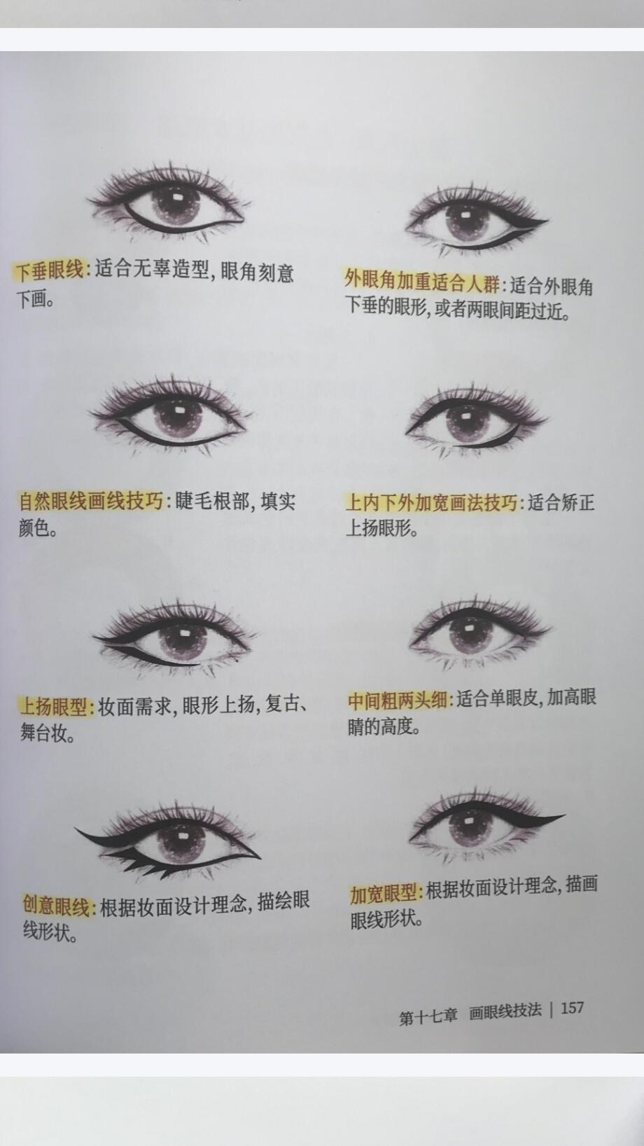 化了十年眼线一直没有化对