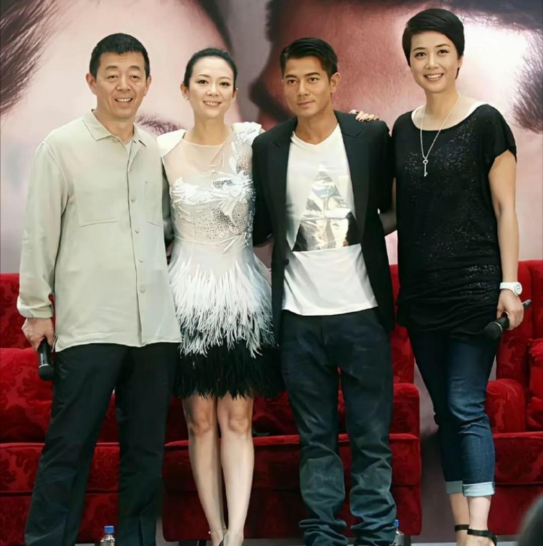 章子怡、郭富城与蒋雯丽夫妇