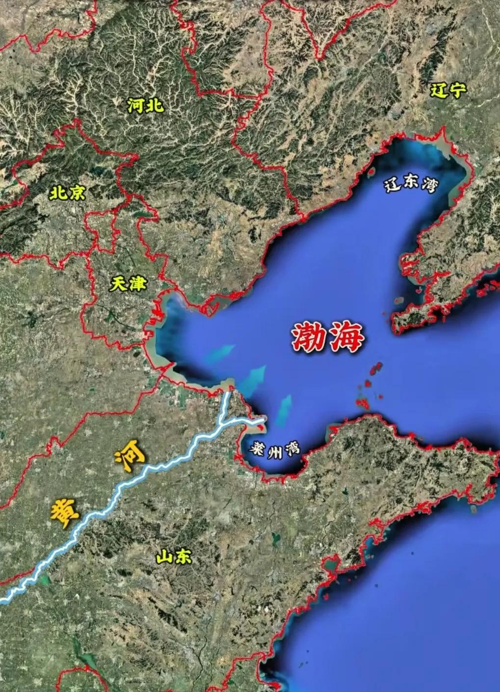 毛主席是真高明！现在渤海完完全全属于中国，外国船没一个敢擅自闯的，核心就是当年他
