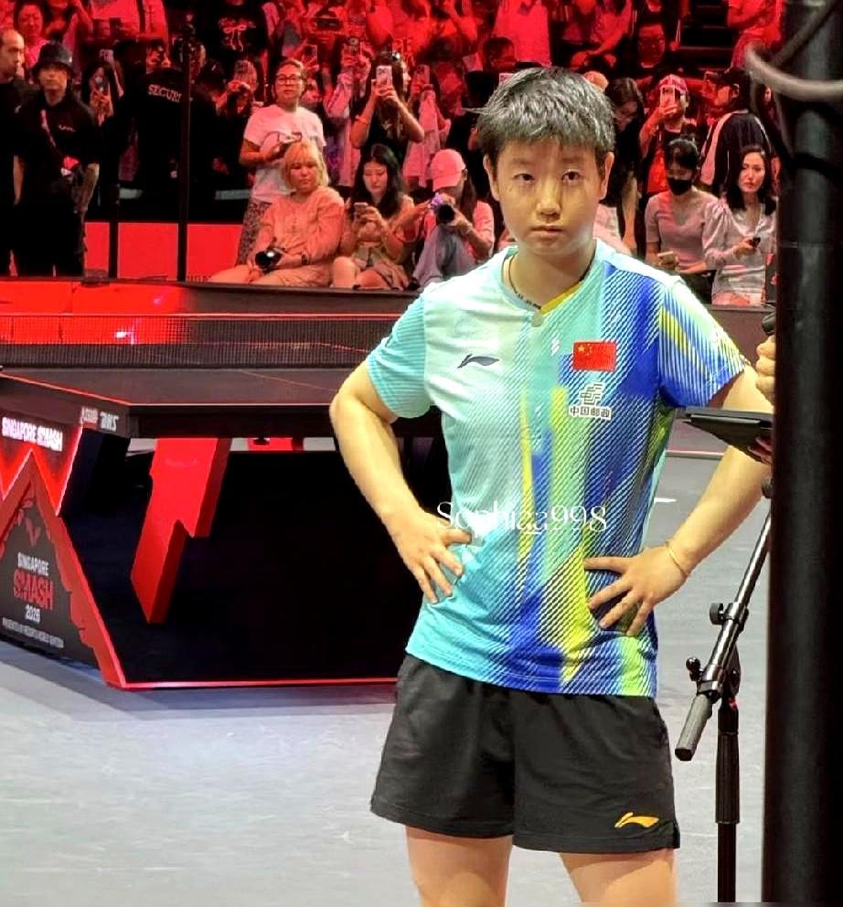 你敢信孙颖莎当世界第一比拿奥运金牌还难新加坡大满贯赛场她提醒对手挑战