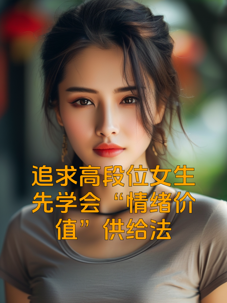 追求高段位女生？先学会“情绪价值”供给法