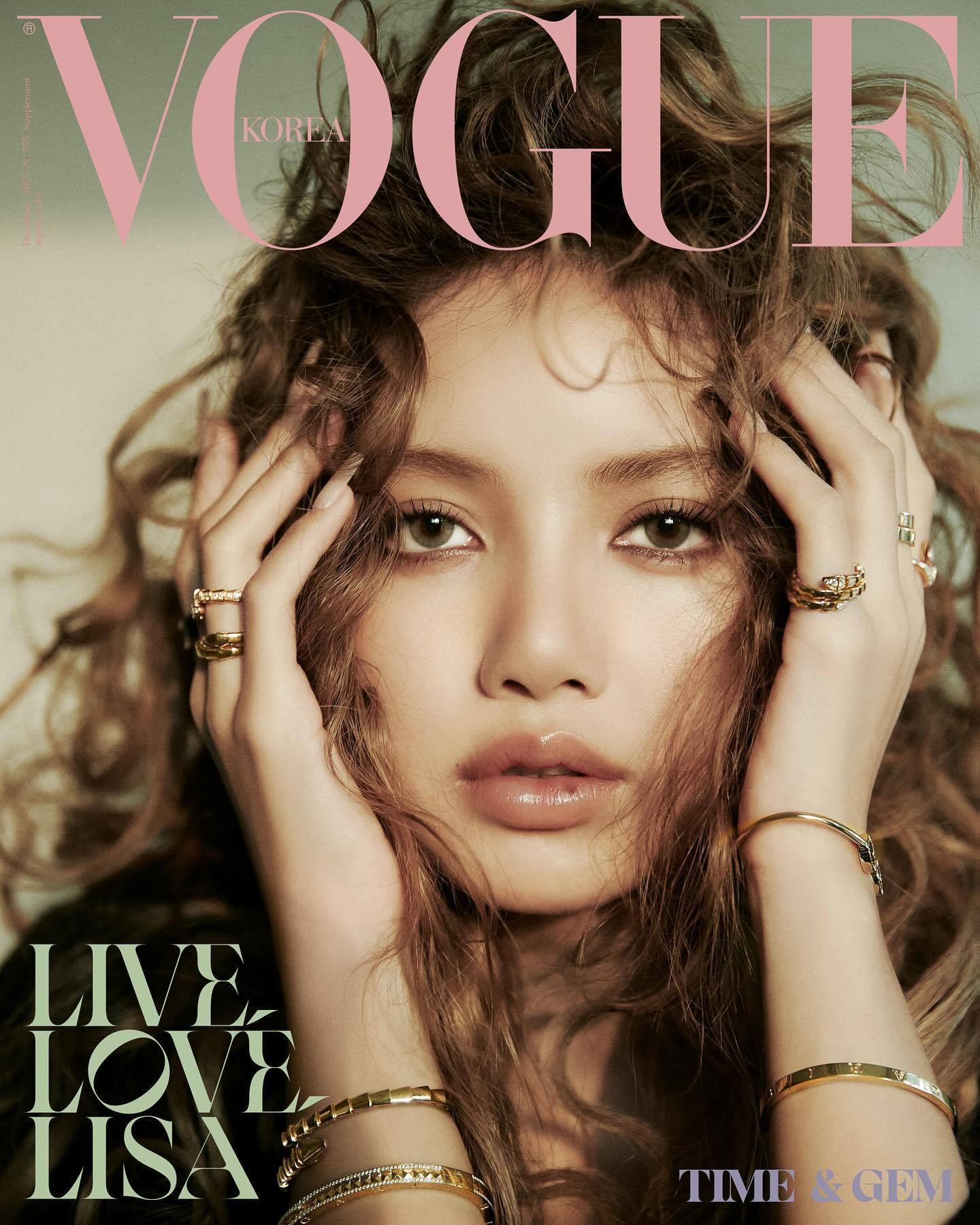 LISA×VOGUEKoreaDecember2025慵懒自洽，好不惬