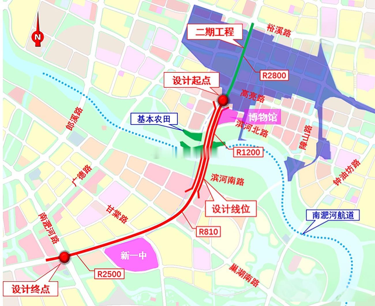 合肥东部新中心又有新动作告诉大家一个好消息！龙岗路（裕溪路-桃花潭路）智能交通工