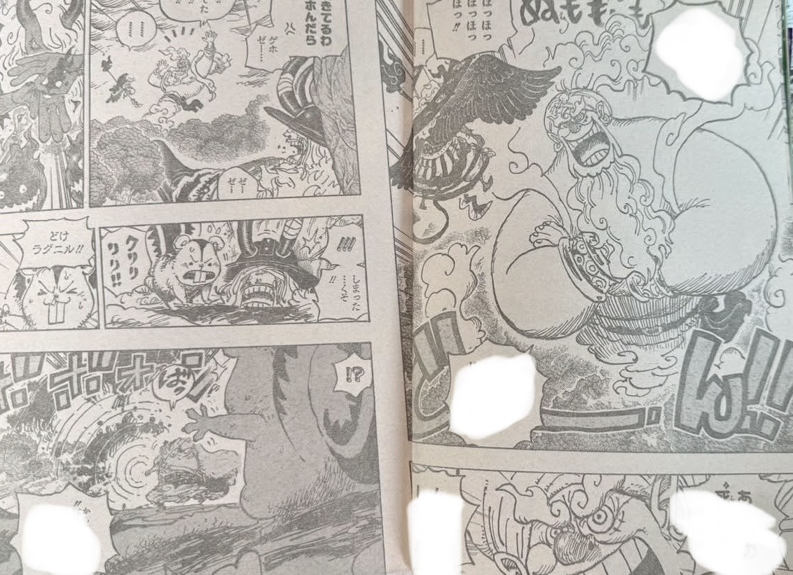 海贼王1188话最大笑点。翻译by【TalkOP汉化】路飞变成巨大的“橡胶魔神”