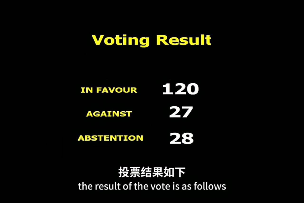 美国又一次在联合国遭遇惨败，《联合国与上海合作组织合作》的决议获得多数通过，耿代