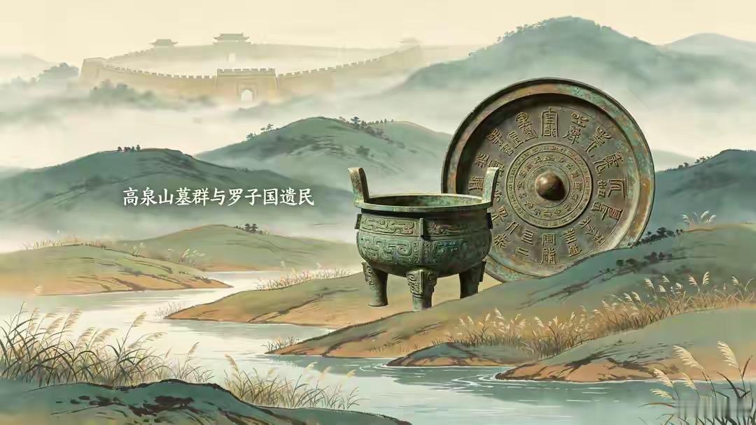 汨罗高泉山64座东周墓葬，藏着罗子国两百年南迁的悲歌。从春秋晚期楚文王迁罗，到战