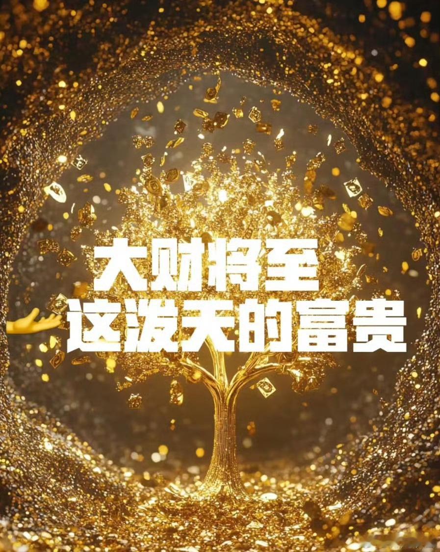 你的大财要到了，这泼天的富贵说来就来。点赞，接富贵了。​​​​