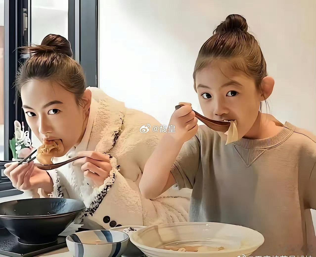 陈冠希女儿Alaia，跟妈妈秦舒培简直是一个模子刻出来的​​​