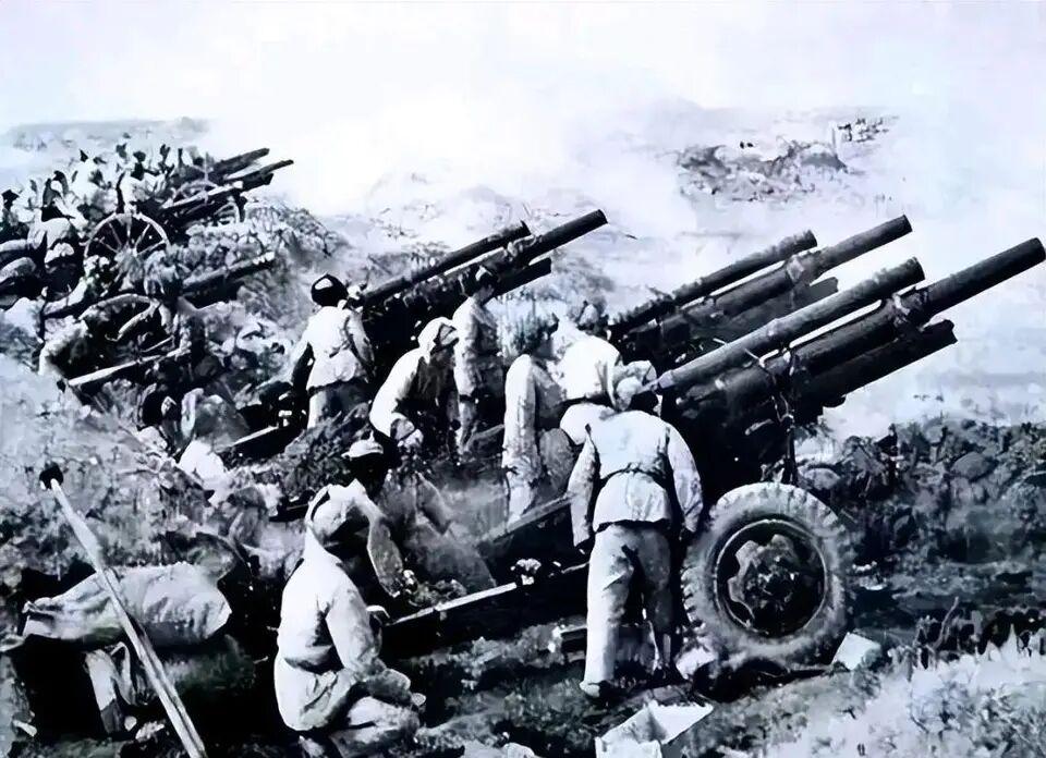 1948年10月14日，我解放军部队对锦州城发起了全面总攻，顿时炮火连天，国军陆