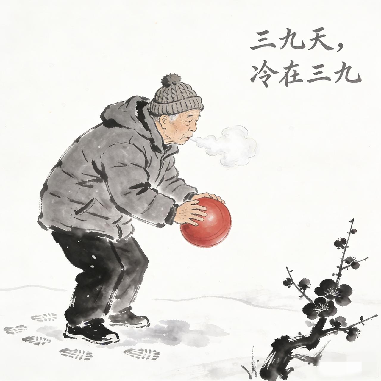 1月8日三九天准时到！老祖宗的数九歌，你还能背几句？注意啦注意啦！后天凌