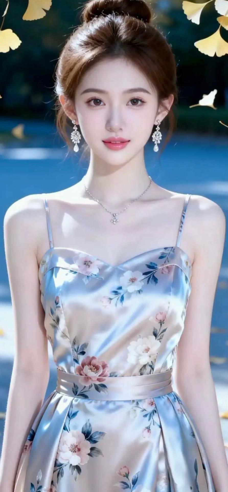 优雅少女风，花裙飘逸，仙气十足！🌸💃