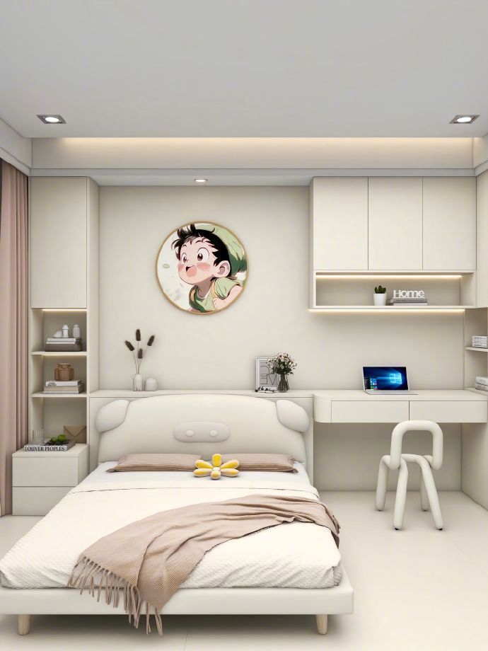 跟着做没错6款功能齐全的小卧室设计​​​