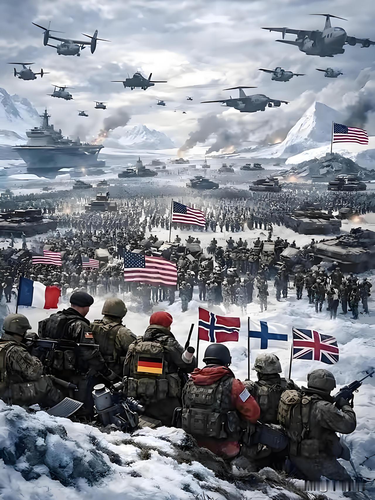 欧盟多国集体发飙，美国一脚——踢到钢板!欧盟多国，公开呛声美国，反对其入侵格陵