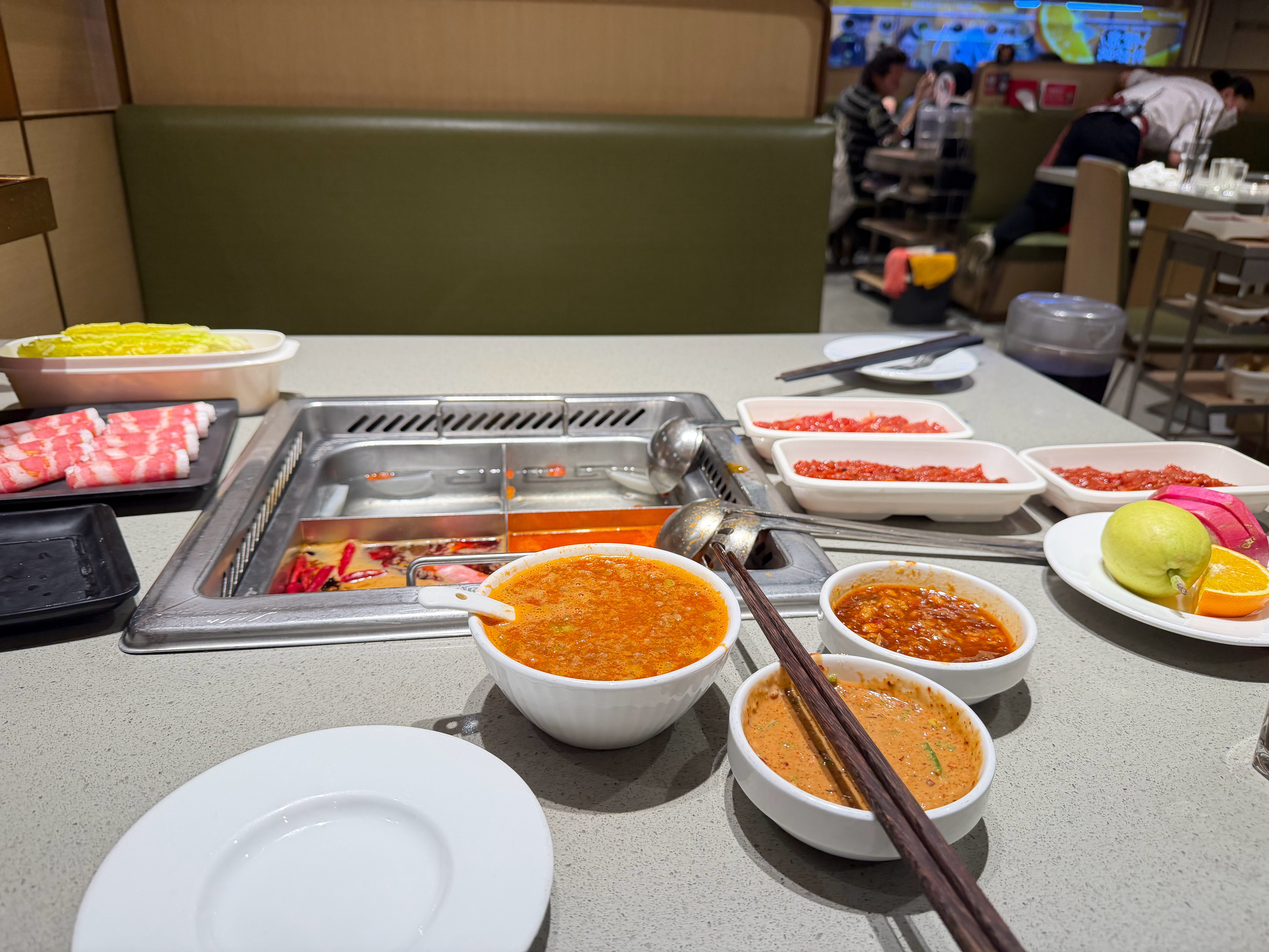 一个人的海底捞