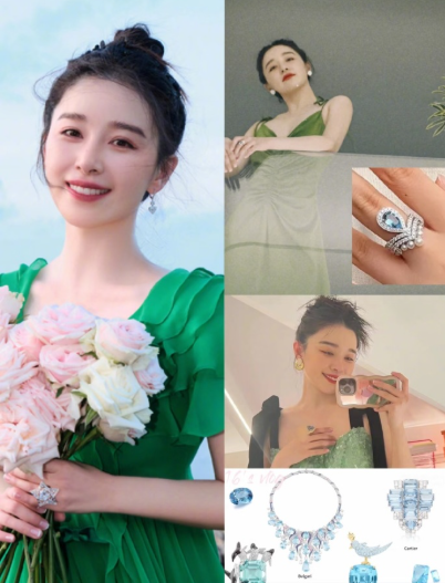 阚清子的钻戒是几克拉的呀？有人说她的钻戒比纪凌尘的心眼子还大，真是笑不活了