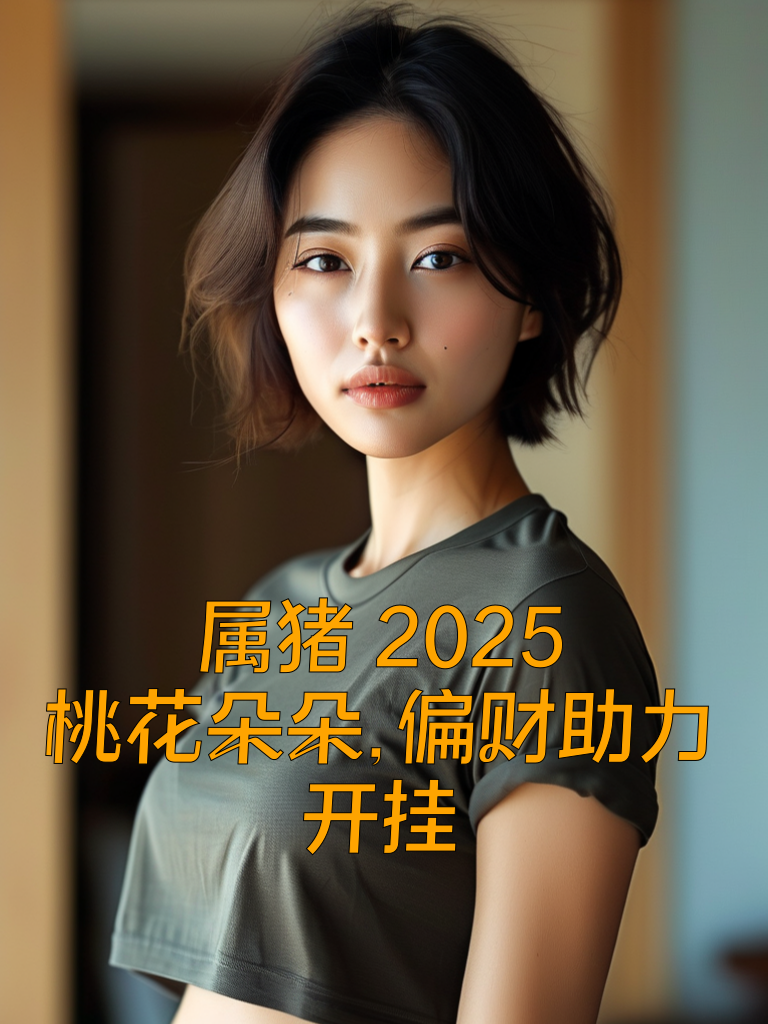 属猪2025：桃花朵朵，偏财助力开挂