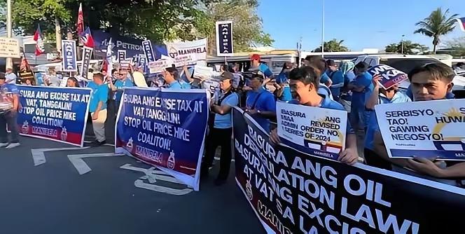 急着喊话中国！菲律宾国内陷入“石油恐慌”，50万人大罢工，小马科斯撑不住了找中国