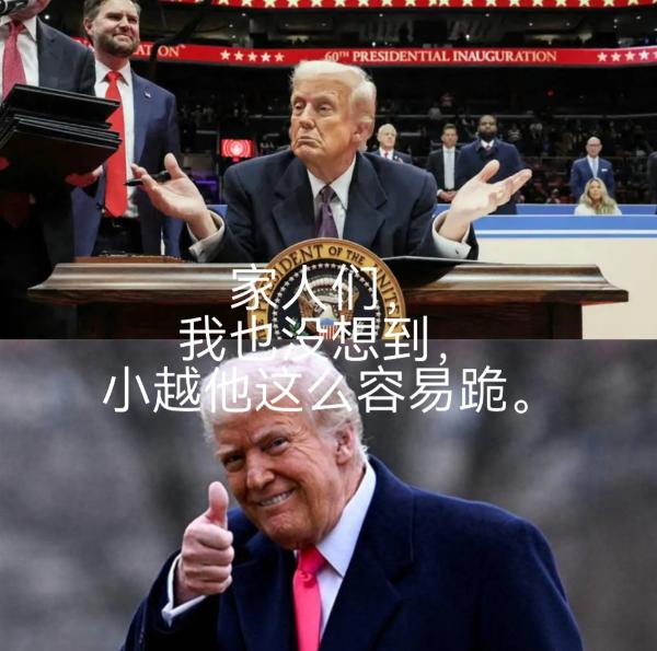谁能想到？加拿大没跪，日本没跪，偏偏以前嘴最硬的越南先跪了，零关税，跪得很诚心