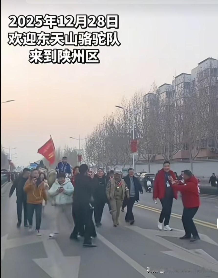 东天山驼队的大威被整懵了。进入河南似乎就回到了家，有家的感觉。陕州区人民的