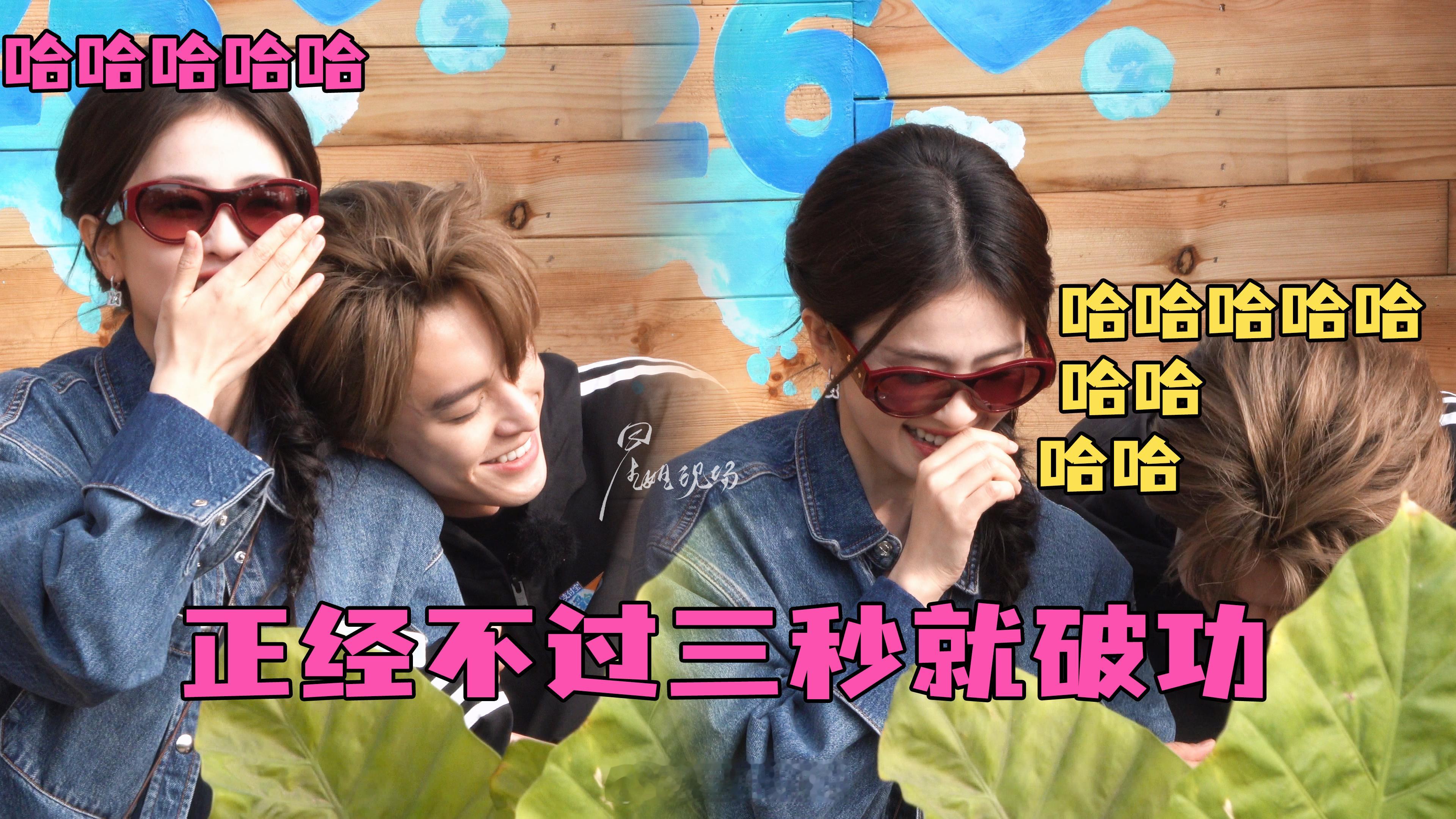 王鹤棣白鹿买了一车东西啊啊啊还有小剧场啊啥时候播呢王鹤棣白鹿正经不过三秒亲爱