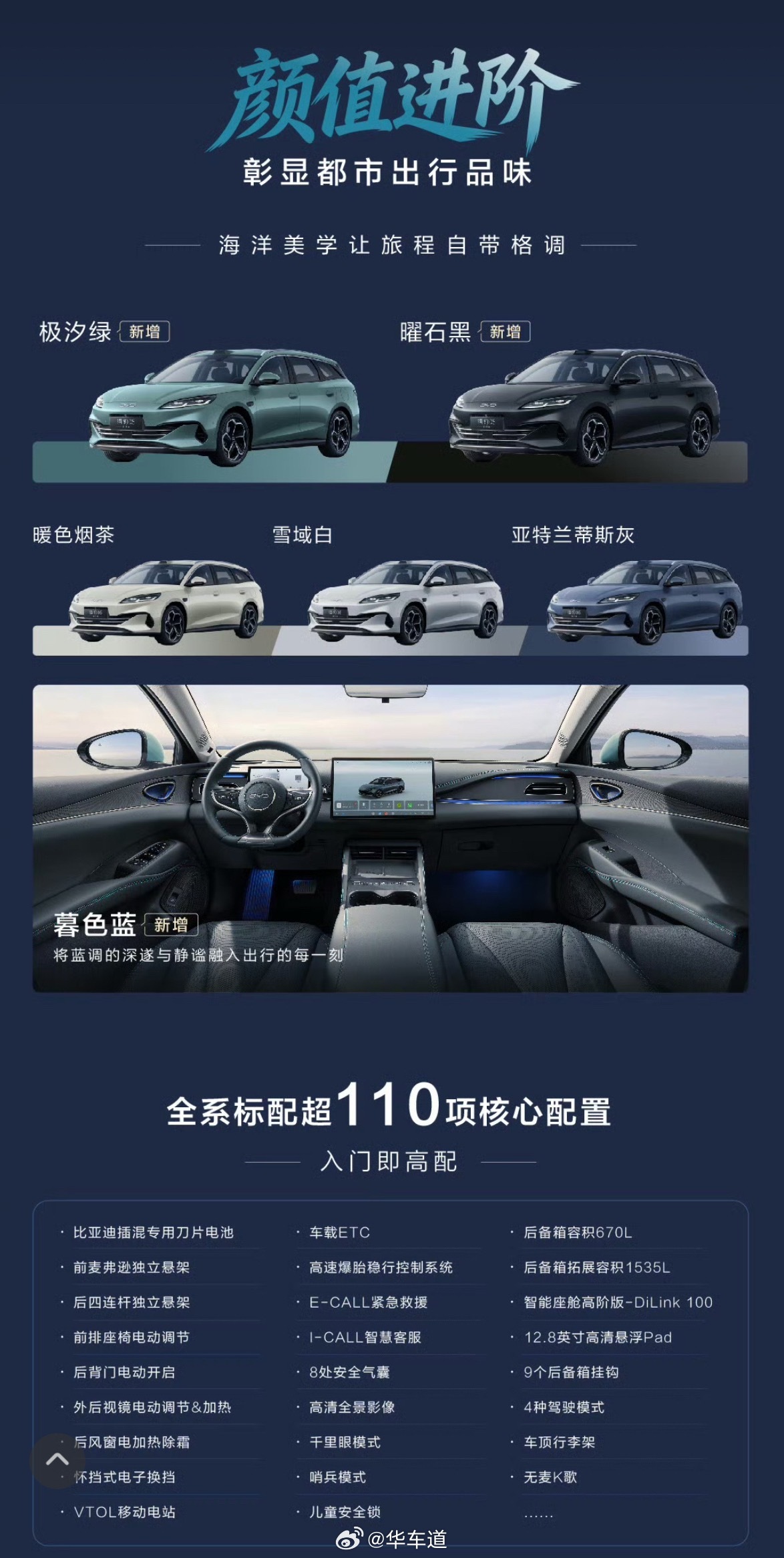 2026款海豹06DM-i旅行版华聊车事十万级别的旅行车的选择不多，海豹06D