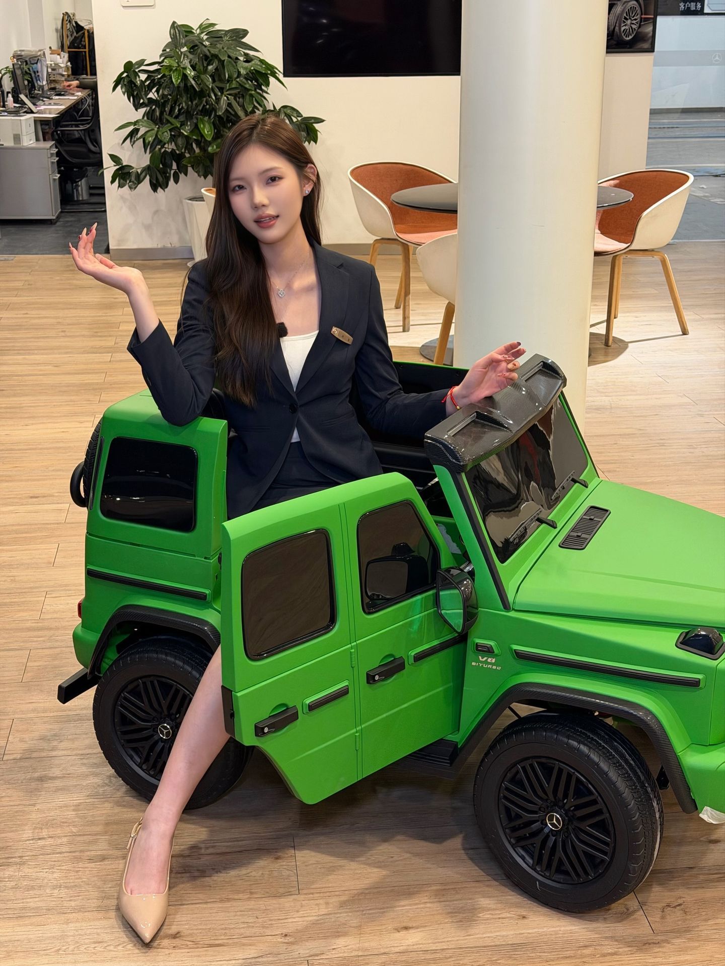 绿色大G也好看的