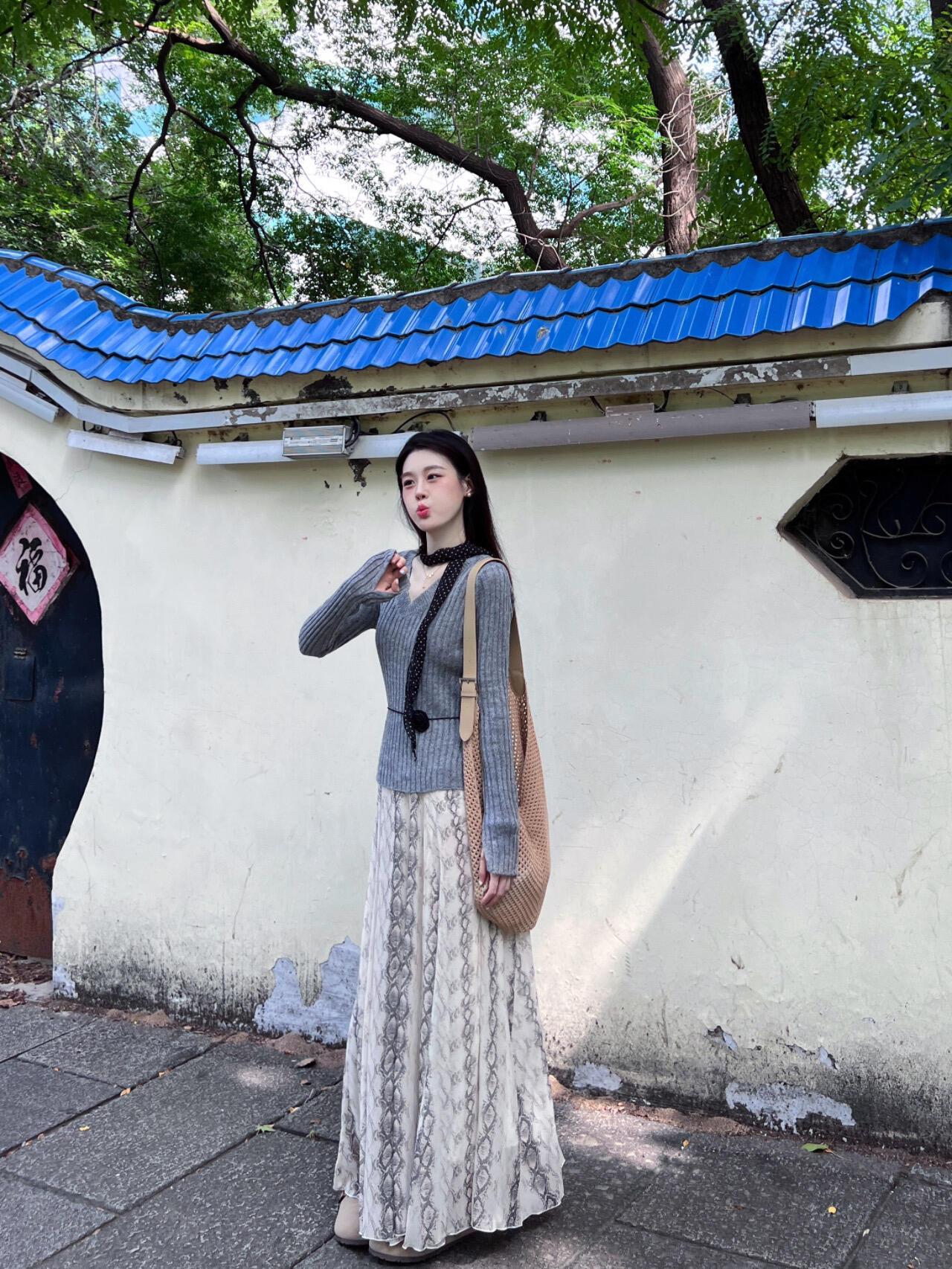 淡雅穿搭