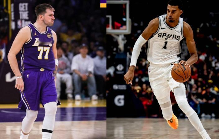 太欺负人了[捂脸哭]，湖人118-116战胜马刺，“此战”文班亚马跟东契奇根本不在