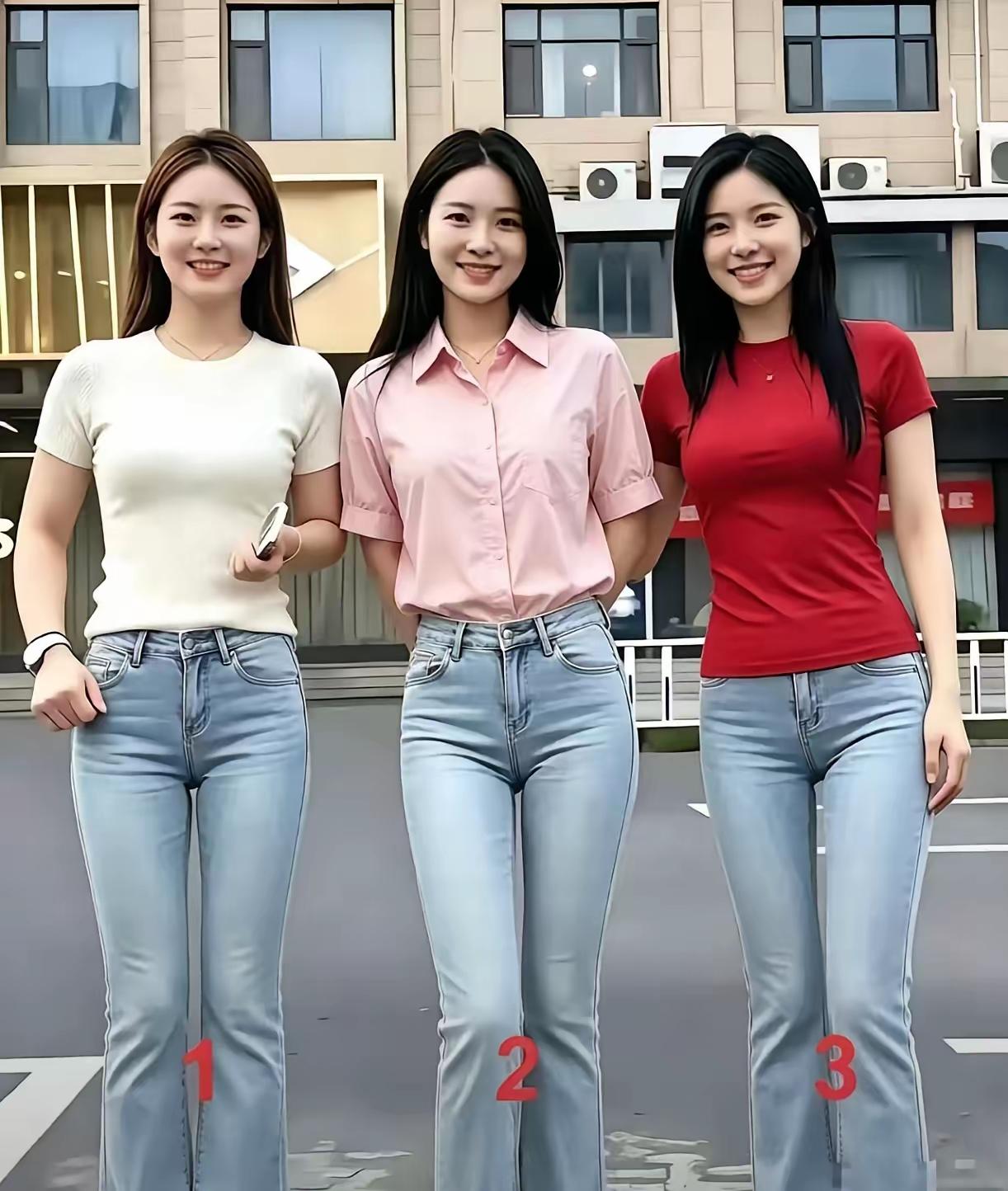 1号温柔可爱，2号端庄大方，3号天生丽质，你会选谁做老婆？我就选3号，她天生丽质