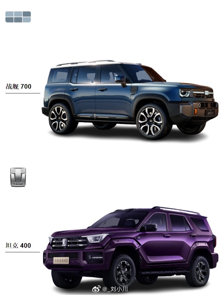 吉利银河战舰700坦克400吉利银河战舰700来竞争坦克400，大家会选哪