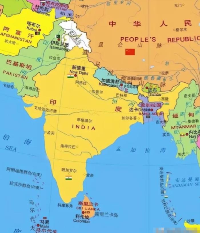 印度为什么不吞并孟加拉国？在南亚版图上，印度的扩张野心从来都摆在明面上，吞锡