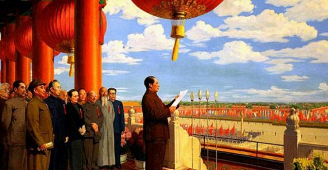 毛主席的霸气果然名不虚传，开国大典前夕，周总理问毛主席：“礼炮应当鸣几响呢？”毛
