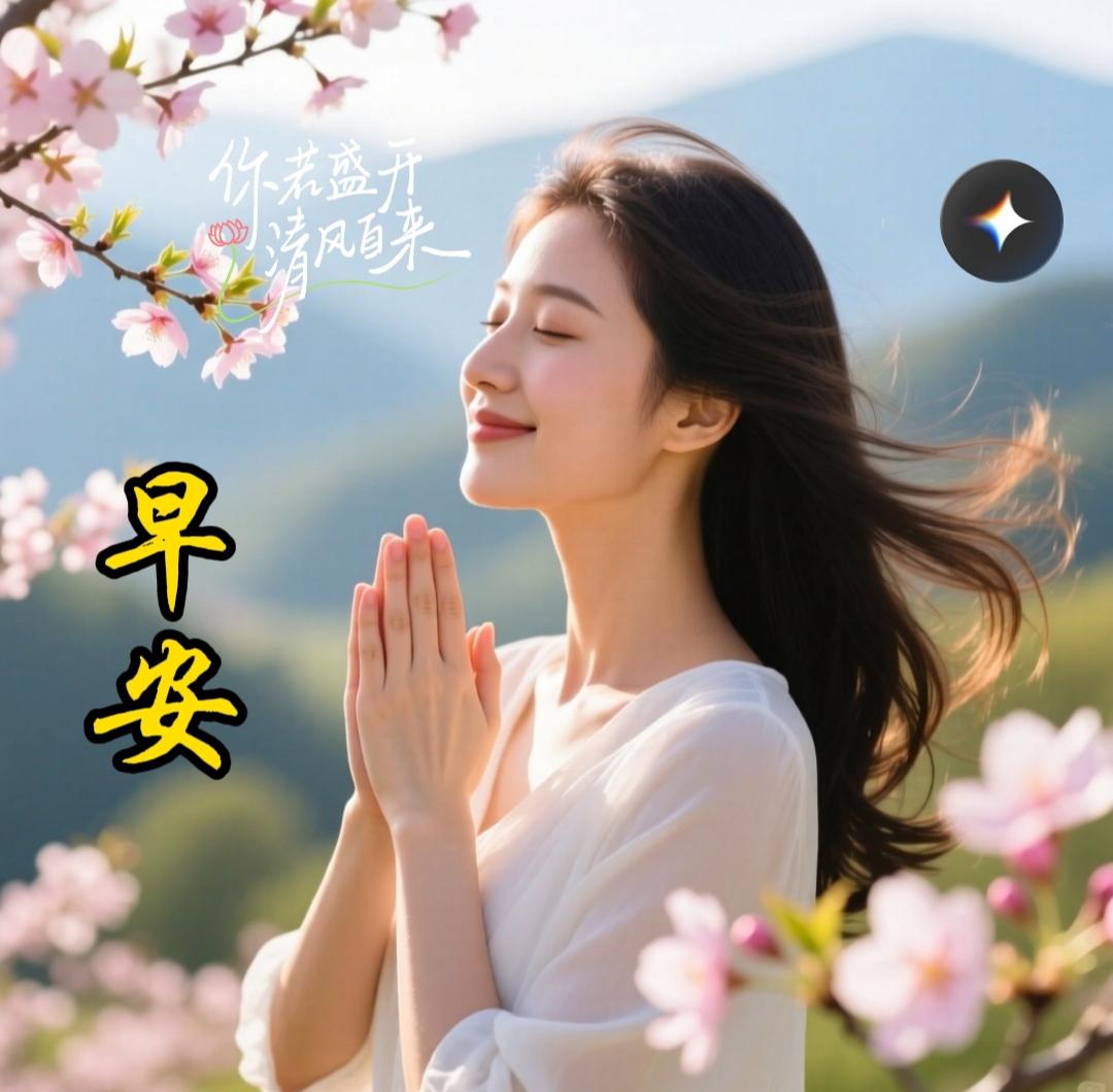 风吹千里传花香，清晨问候送吉祥，人生最美属健康，心态平和是导航，每天生活有阳光，