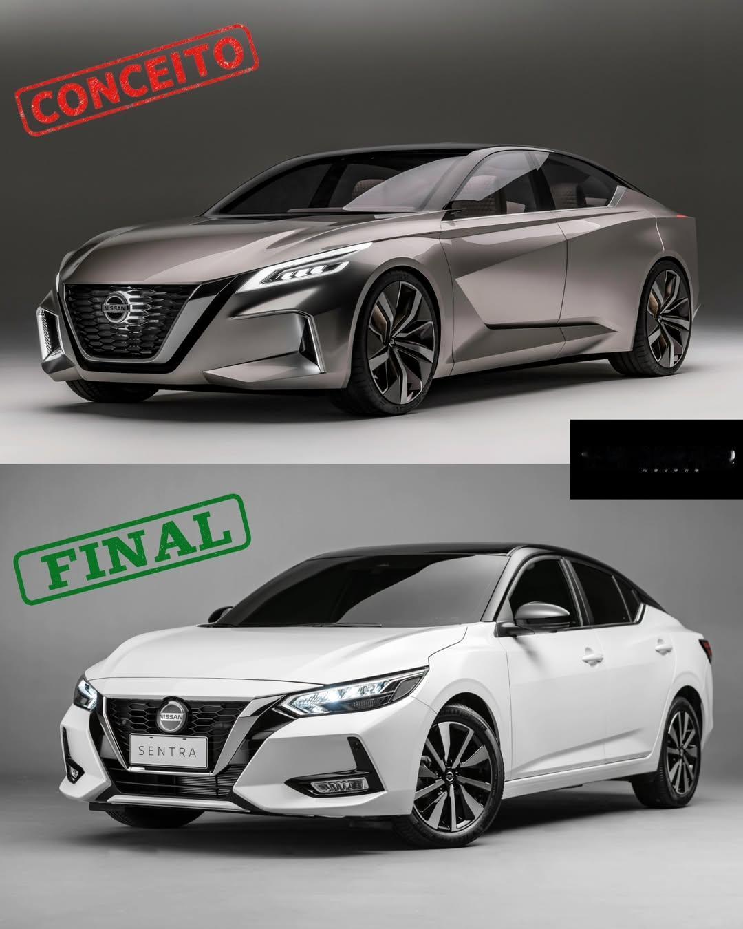 概念车对决量产车2017年的日产Vmotion2.0。这款概念车型在202