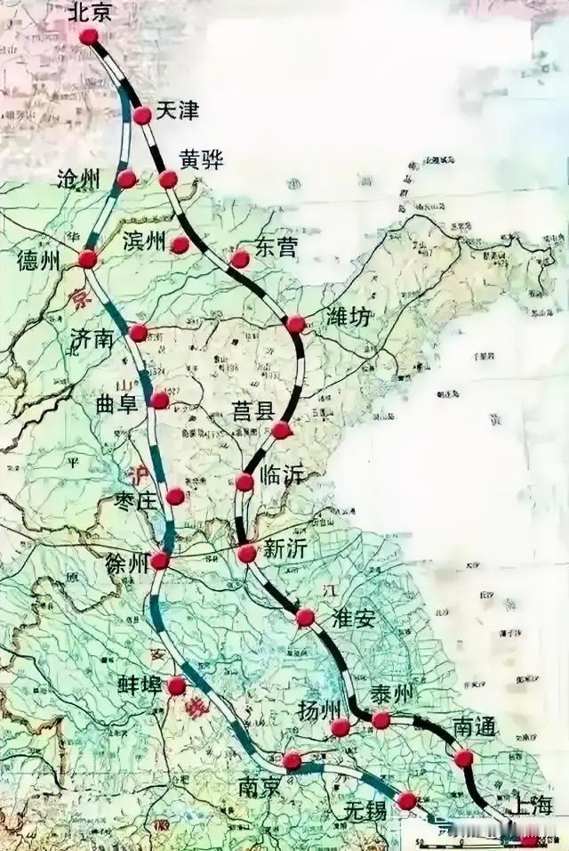 大家都在讨论，山东多大的影响力才让京沪一线和二线都在山东拐了个弯。先说一说京沪