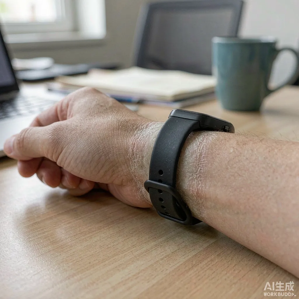 戴了两年运动手环，手腕那圈皮肤像60岁的脸——医生笑了：这事儿太常见朋友最近跟我吐槽：戴了两年手环，